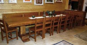 Tavolo legno castagno 4 metri e 50 cm